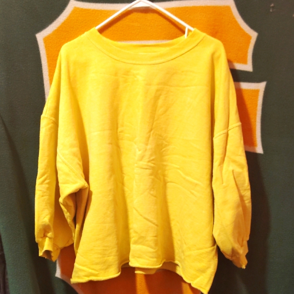 Rachel Comey Yellow Textured Top